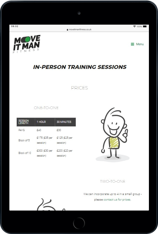 In-Person Training - Move It Man Fitness