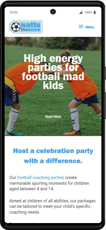 Football Coaching Parties and One2one - Watts the Score (3)