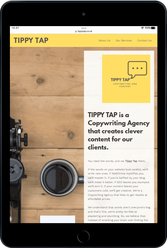 Tippy Tap - Copywriting Agency - Copywriter in Kent (2)