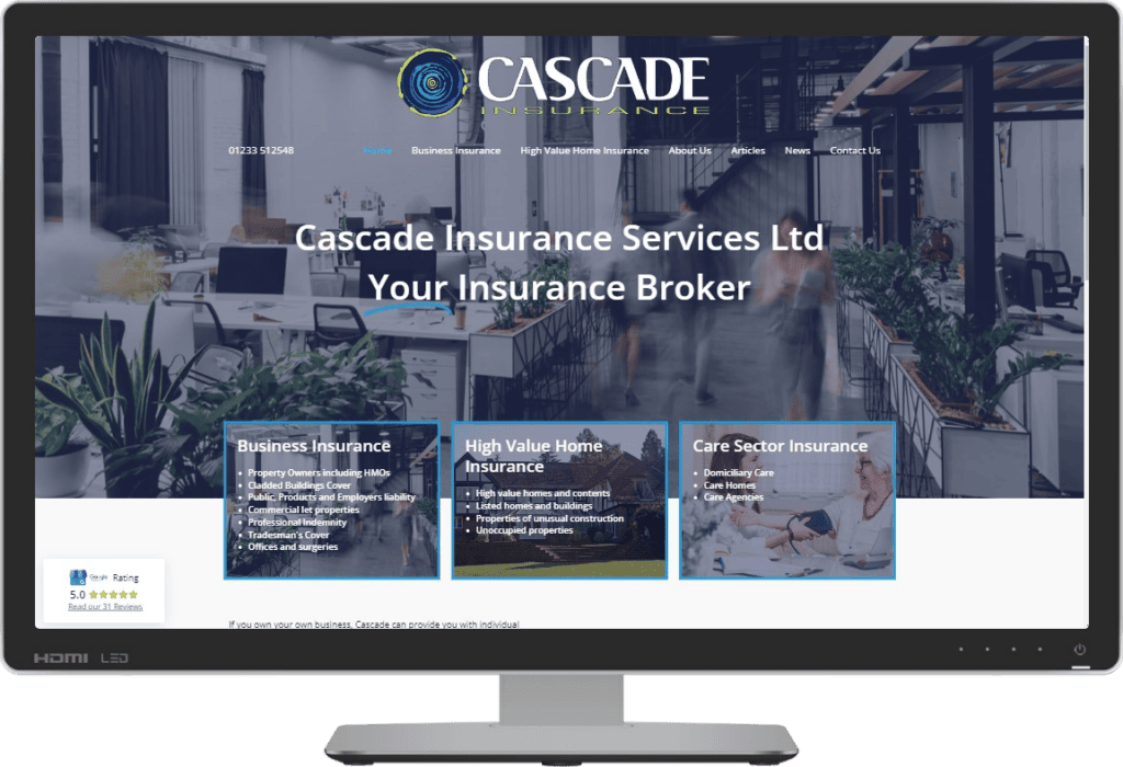 Cascade Insurance Services - Insurance Broker based in Kent