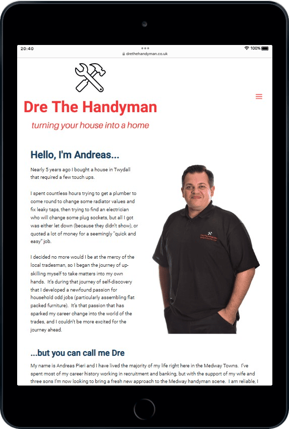 About - Dre The Handyman