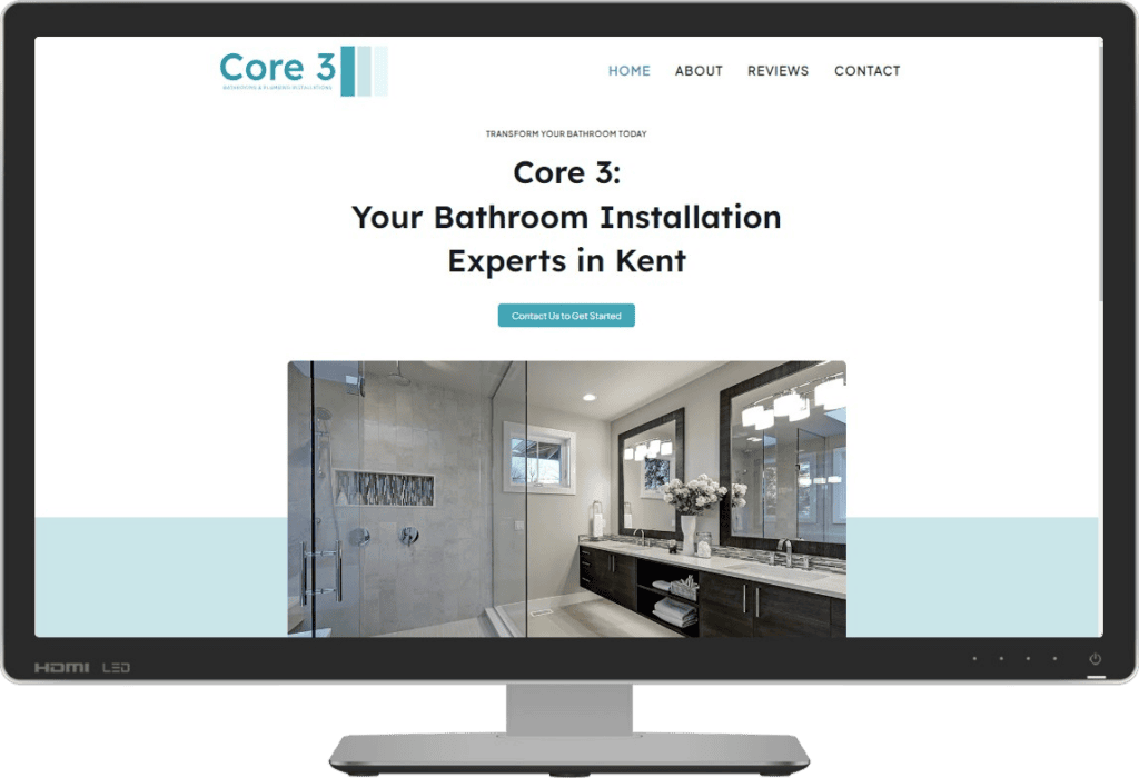 Core 3- Your Bathroom Installation Experts in Kent