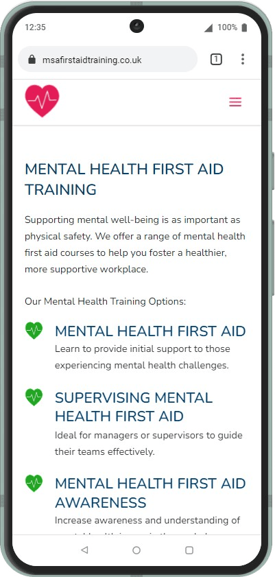 MSA First Aid and Mental Health First Aid Training Kent (3)