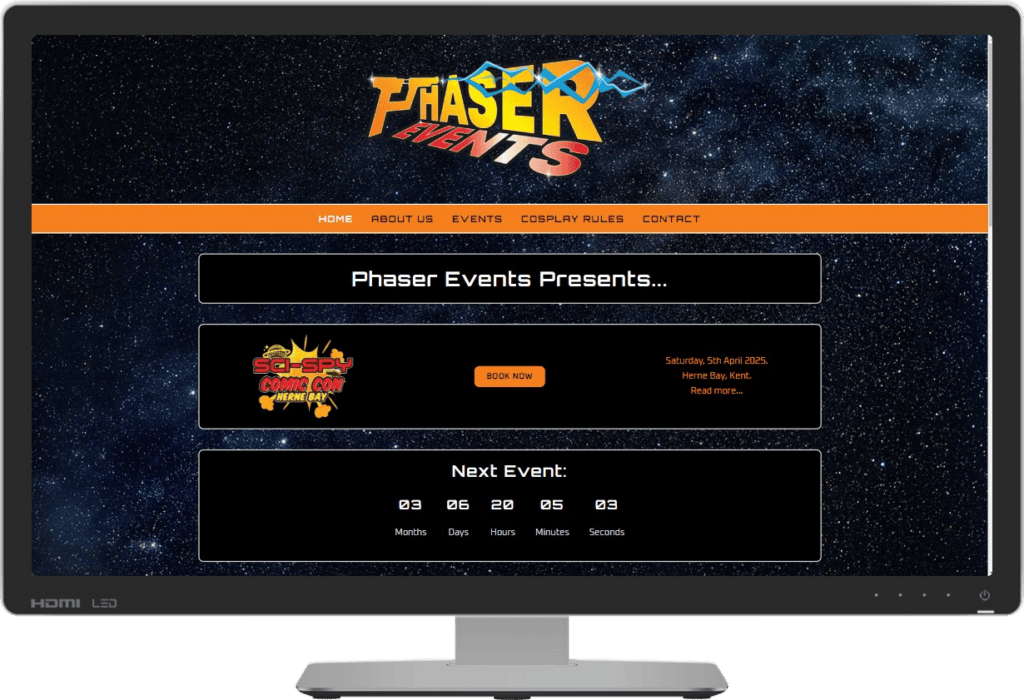 Phaser Events