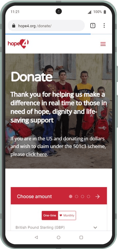 Donate - Hope4