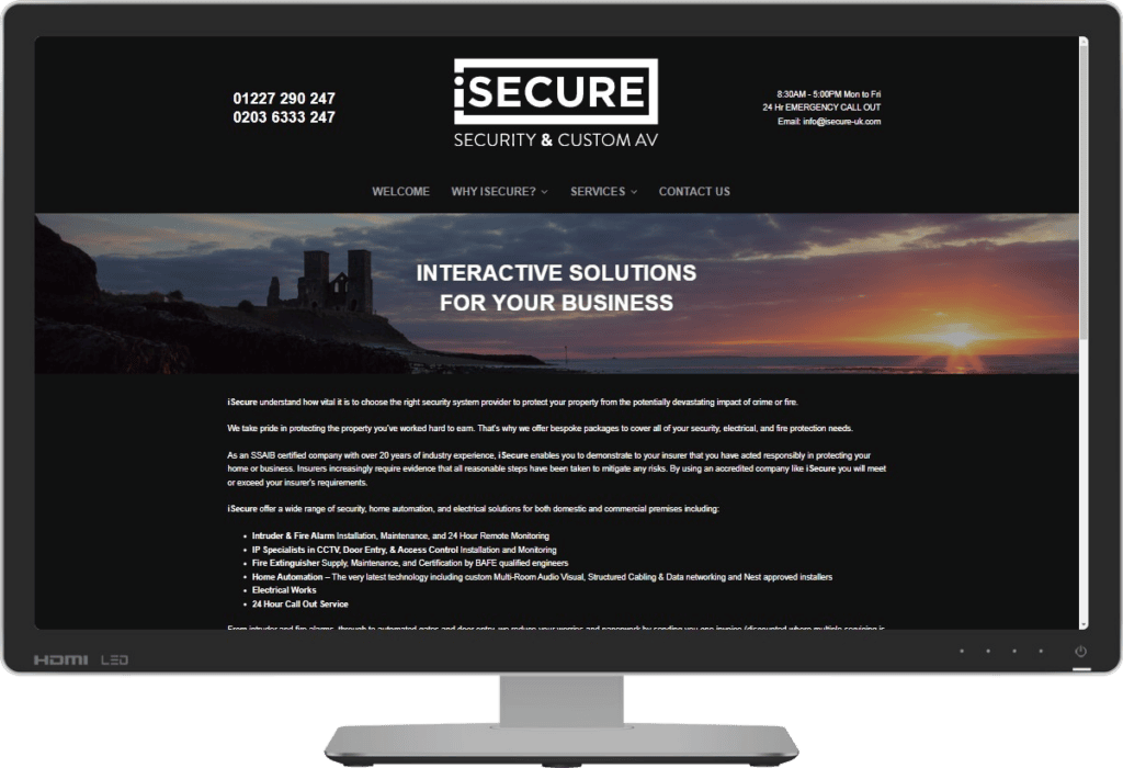 iSecure UK Ltd- Security - Home Automation - Electrical