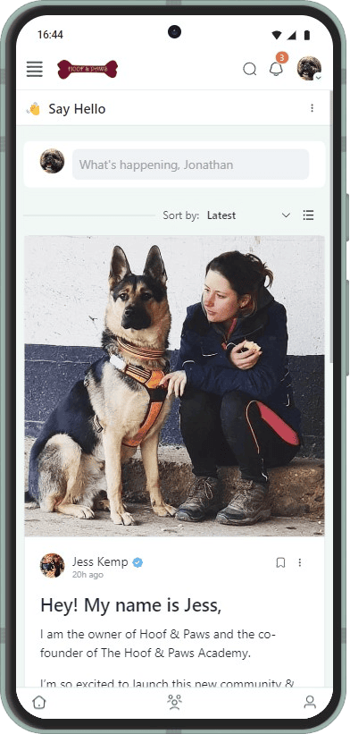 Say Hello - The Hoof & Paws Academy