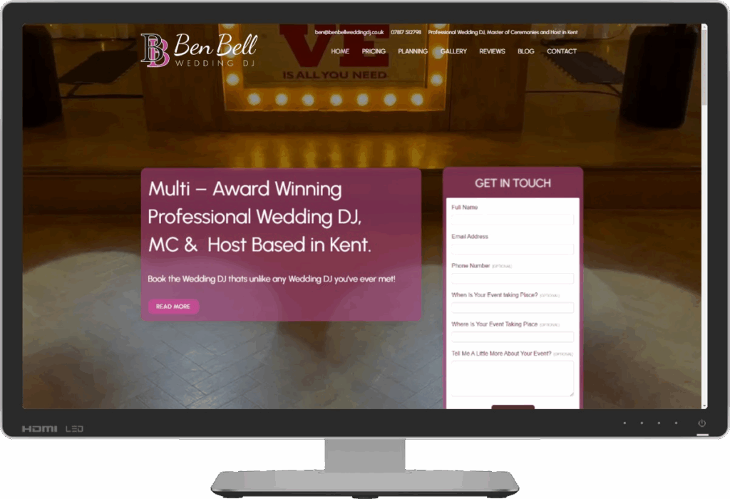 Wedding DJ Kent - DJ & Mobile Disco Hire - Kent DJ