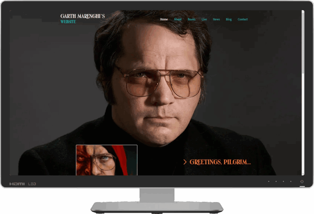 Garth Marenghi's Official Website