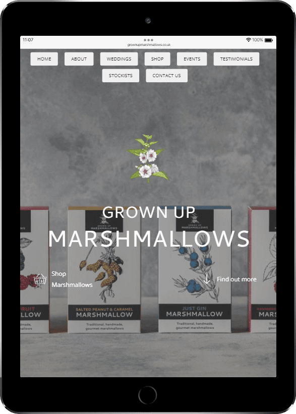 Grown Up Marshmallows - Gourmet, fat-free, gluten-free treats (2)