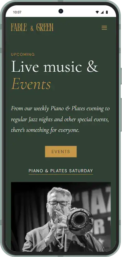 Events - Fable & Green