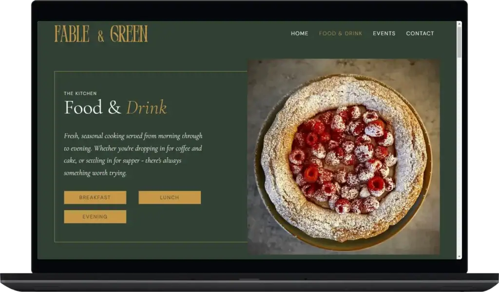 Food & Drink - Fable & Green