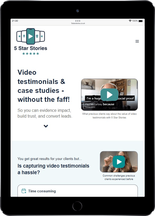 5 Star Stories- Video testimonials & case studies without the faff! (2)