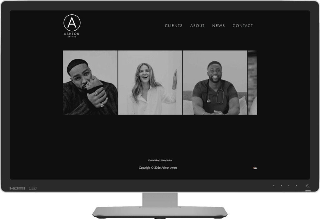 Ashton Artists - Talent Management for TV, Radio and Sport